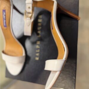 Ralph Lauren Collection Leather Heels
